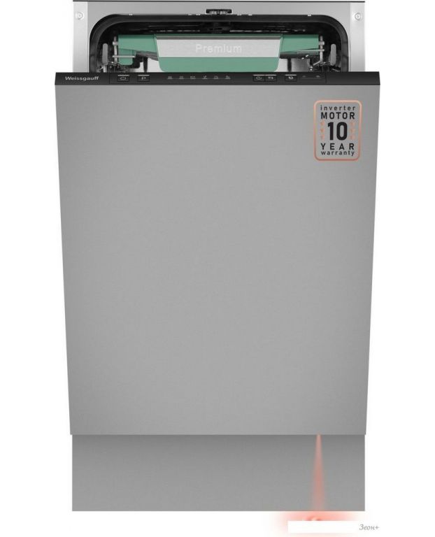 Встраиваемая посудомоечная машина Weissgauff BDW 4536 D Inverter AutoOpen Infolight