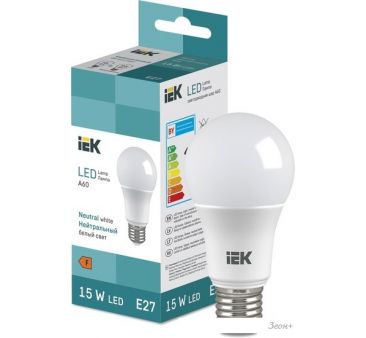   IEK LED Bulb A60 1500lm 4000K E27