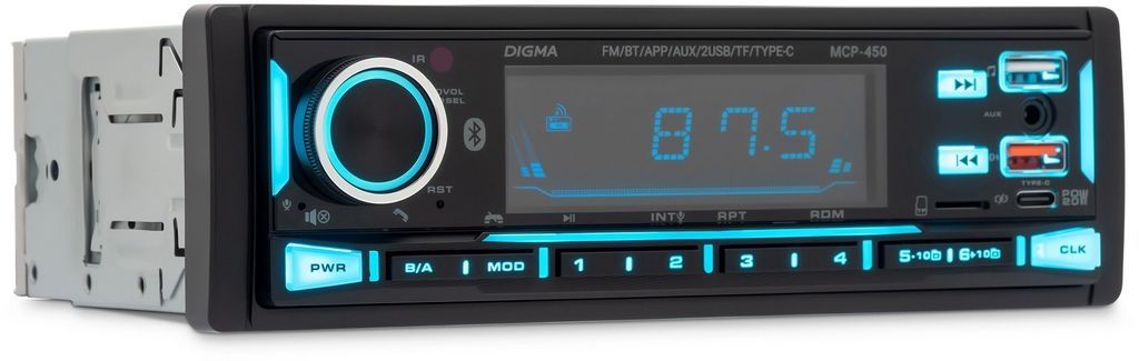 USB-магнитола Digma MCP-450