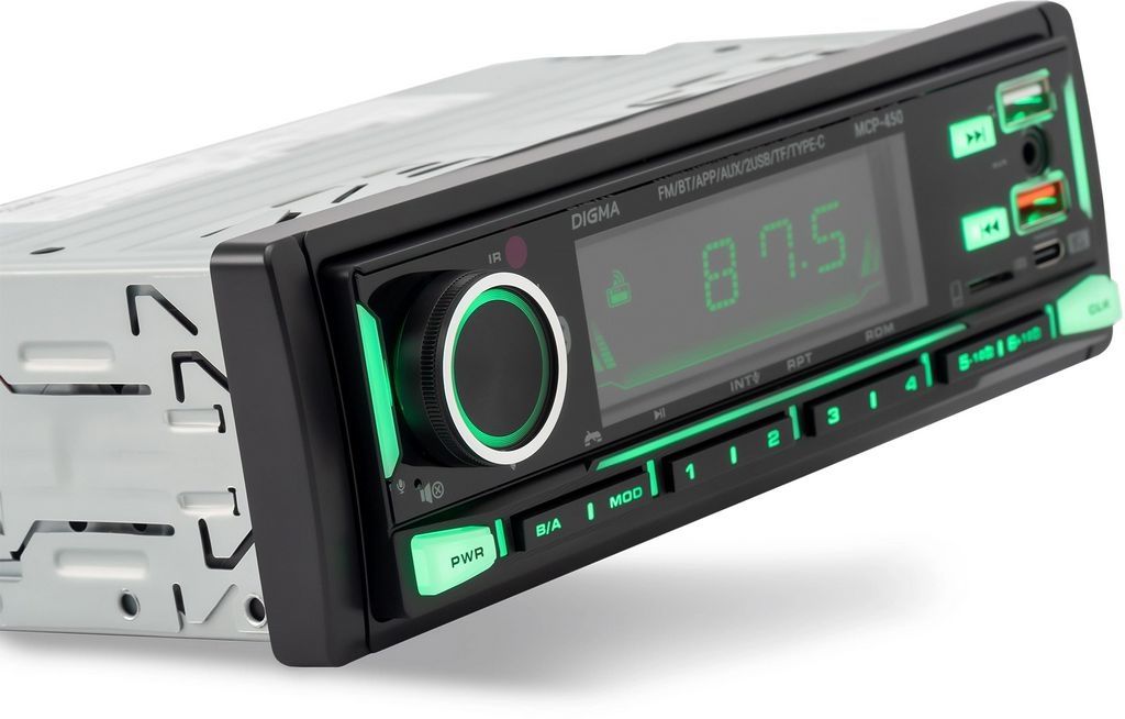 USB-магнитола Digma MCP-450