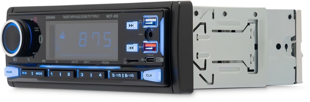 USB-магнитола Digma MCP-450