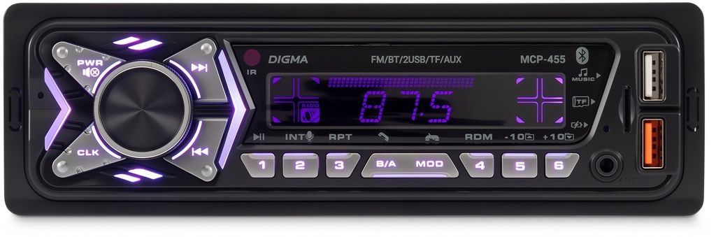 USB-магнитола Digma MCP-455