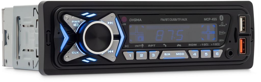 USB-магнитола Digma MCP-455