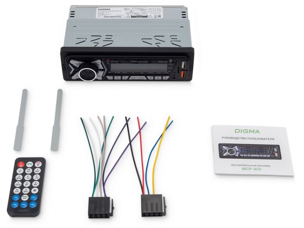 USB-магнитола Digma MCP-455