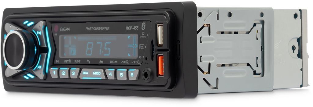 USB-магнитола Digma MCP-455