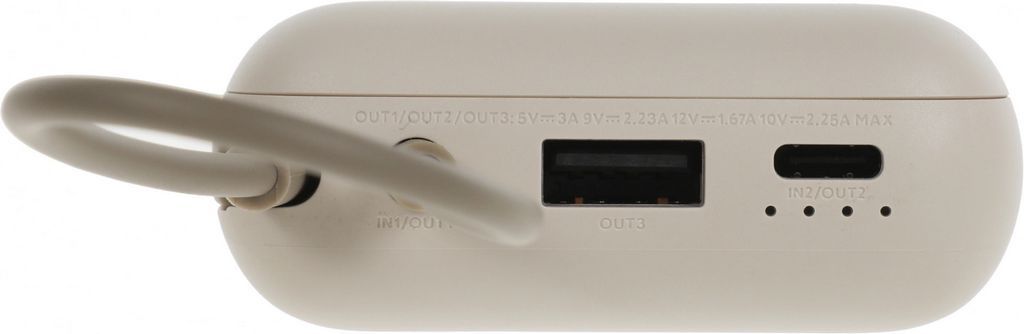 Внешний аккумулятор Xiaomi Power Bank P15ZM 10000mAh (бежевый, международная версия)