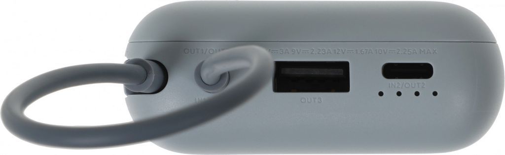 Внешний аккумулятор Xiaomi Power Bank P15ZM 10000mAh (голубой, международная версия)