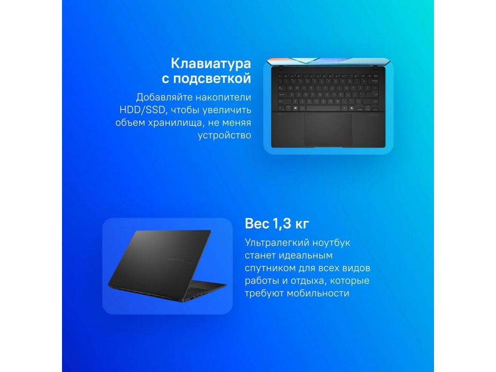 Ноутбук ASUS Vivobook S 14 OLED S5406SA-QD200