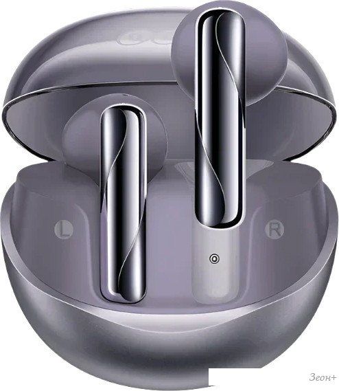 Наушники QCY AilyBuds Clear (фиолетовый)