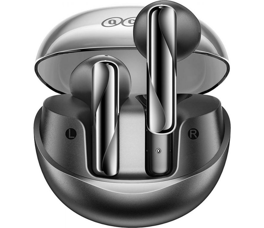 Наушники QCY AilyBuds Clear (черный/серый)