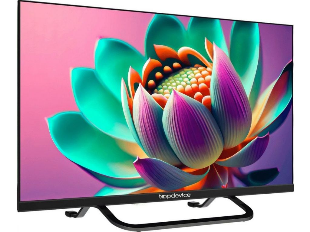 Телевизор Topdevice 24" SMART TV YаOS (черный)