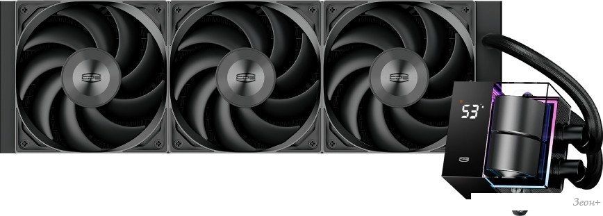 Система жидкостного охлаждения для процессора PCCooler DS360 (черный)