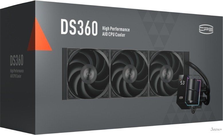 Система жидкостного охлаждения для процессора PCCooler DS360 (черный)