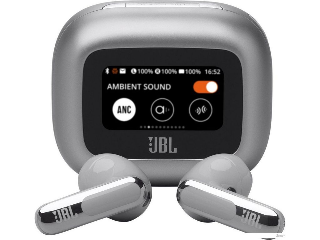 Наушники JBL Live Flex 3 (серебристый)