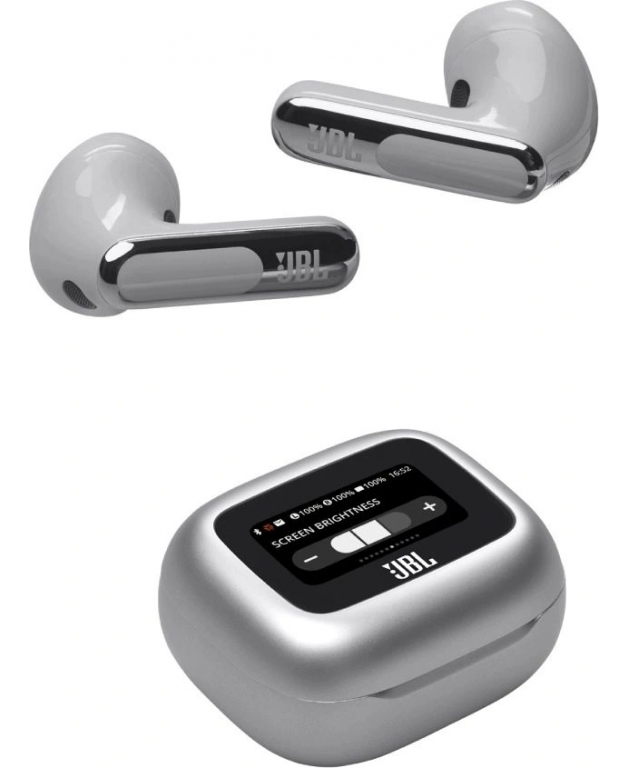 Наушники JBL Live Flex 3 (серебристый)