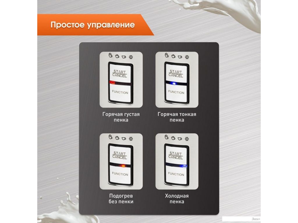 Автоматический вспениватель молока Zigmund & Shtain ZMF-450