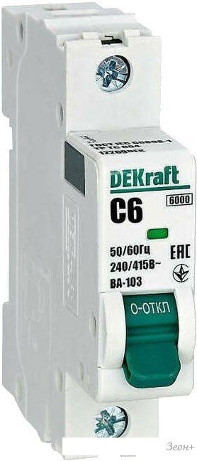 Выключатель автоматический DEKraft 12269DEK