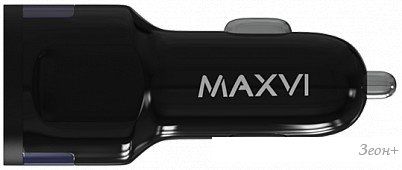 Автомобильное зарядное Maxvi CCM-522 (черный)
