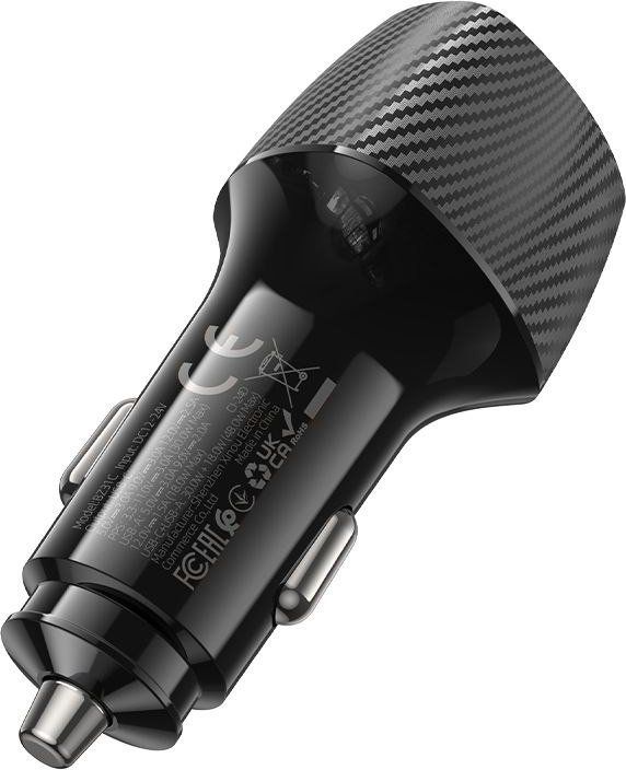 Автомобильное зарядное Borofone BZ31C (черный)