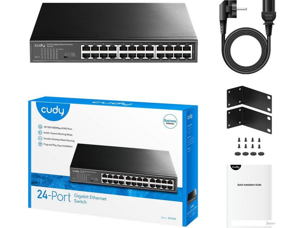 Неуправляемый коммутатор Cudy GS1024 3.0