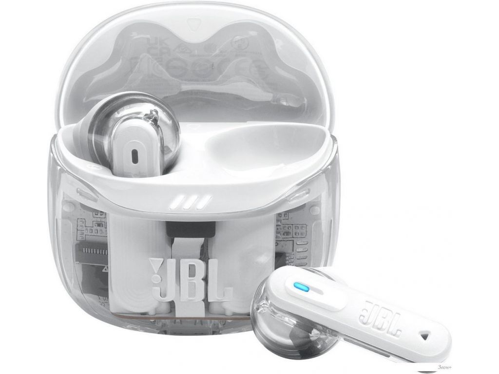Наушники JBL Tune Flex 2 Ghost (белый)