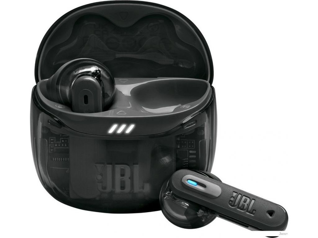 Наушники JBL Tune Flex 2 Ghost (черный)