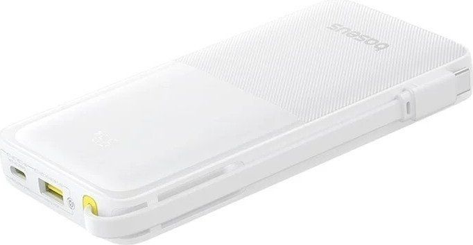 Внешний аккумулятор Baseus Bipow 2 Power Bank 10000mAh (белый)