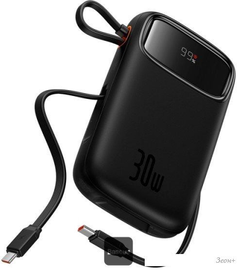 Внешний аккумулятор Baseus QPow 2 Power Bank 20000mAh (черный)
