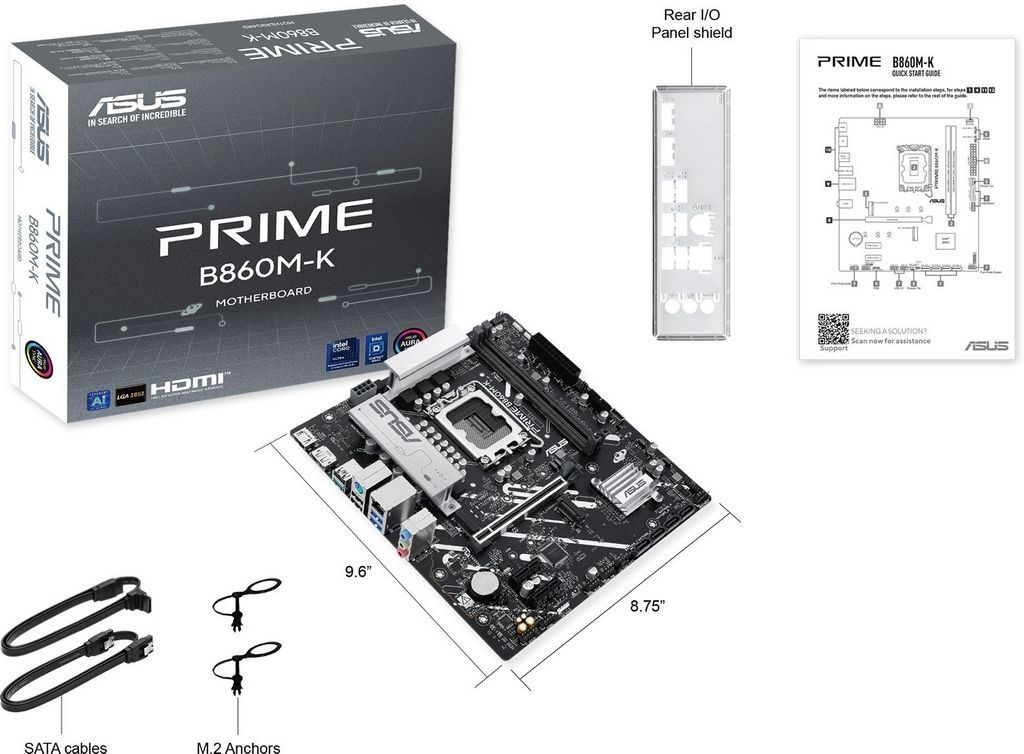 Материнская плата ASUS Prime B860M-K