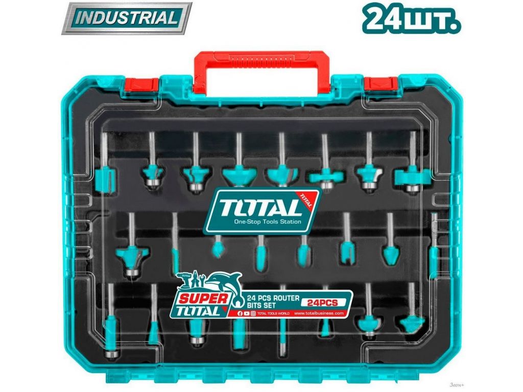 Набор фрез Total TACSR12406 (24 шт)