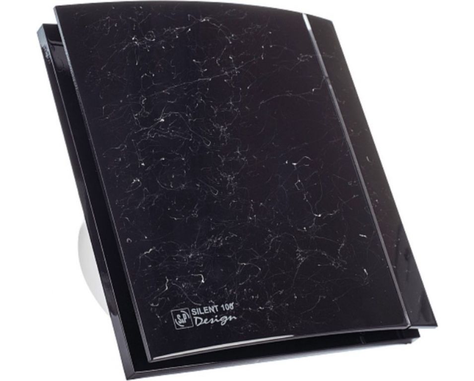 Осевой вентилятор Soler&Palau Silent-100 CRZ Marble Black Design 5210401500-434900
