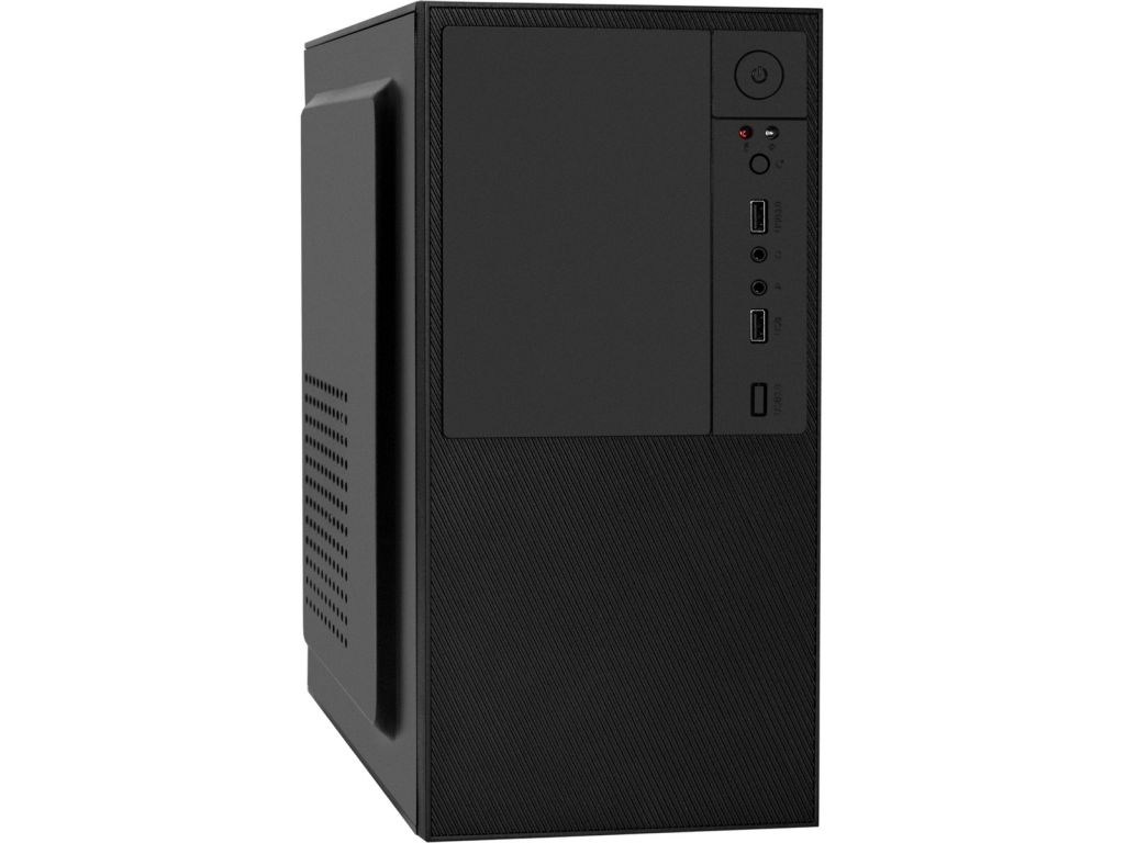 Корпус Minitower ExeGate BAA-308 (mATX, без БП, 2*USB, HD Audio, черный) EX297993RUS