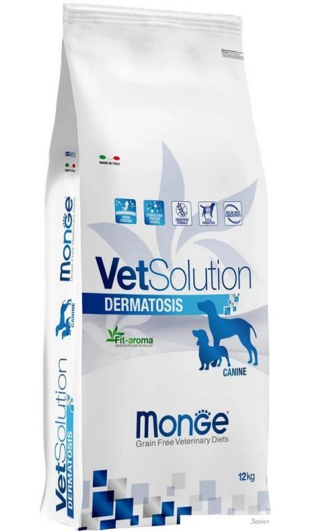 Сухой корм для собак Monge Vet Solution Dermatosis 12 кг