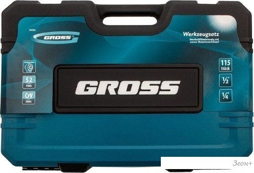 Набор ключей GROSS 14152 (115 предметов)