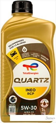 Моторное масло Total Quartz Ineo RCP 5W-30 1л