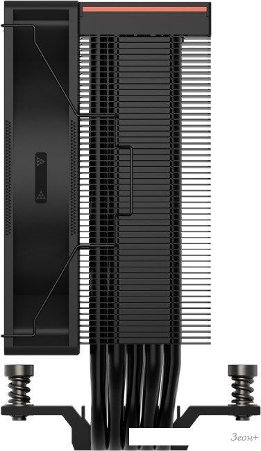 Кулер для процессора PCCooler RT500 Digital (черный)