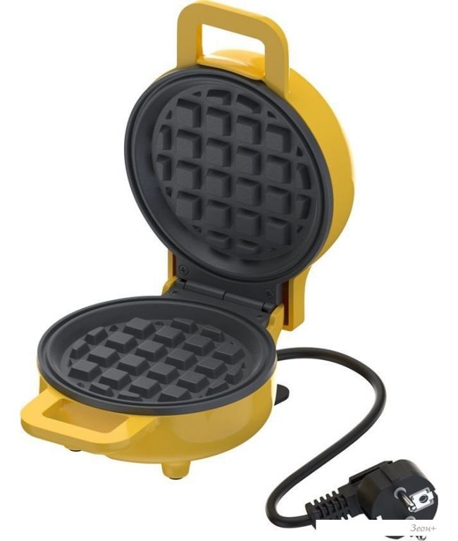 Вафельница Maxvi SM552P (желтый)