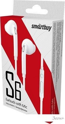 Наушники Smart Buy S6 SBH-202K