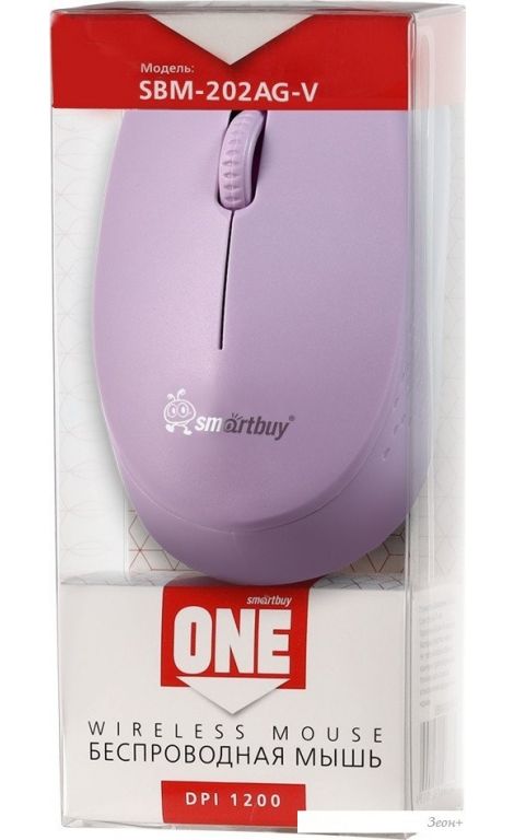 Мышь SmartBuy SBM-202AG-V (светло-фиолетовый)