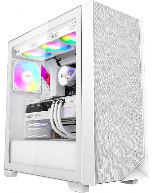 Корпус PCCooler C3D510 ARGB (белый)