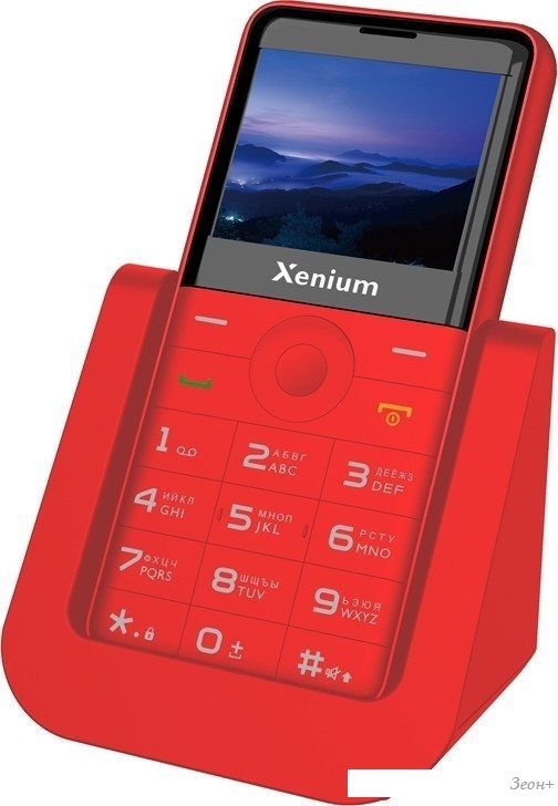 Телефон Xenium X700 (красный)