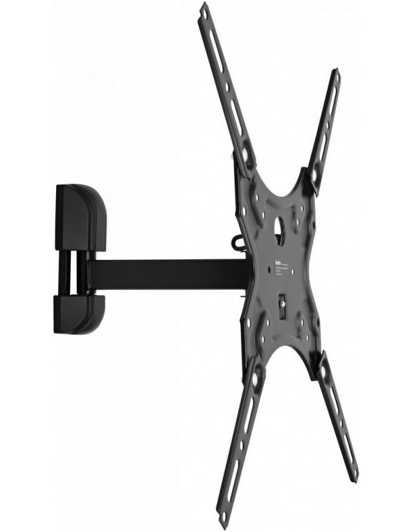 Кронштейн для телевизора Buro MF1 черный 13"-60" макс.25кг настенный поворот и наклон