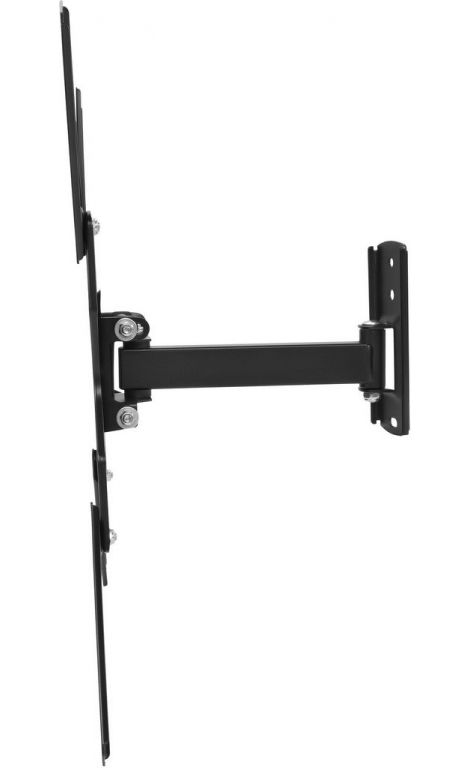 Кронштейн для телевизора Buro MF1 черный 13"-60" макс.25кг настенный поворот и наклон