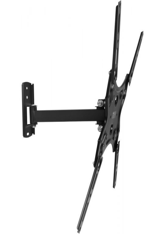 Кронштейн для телевизора Buro MF1 черный 13"-60" макс.25кг настенный поворот и наклон