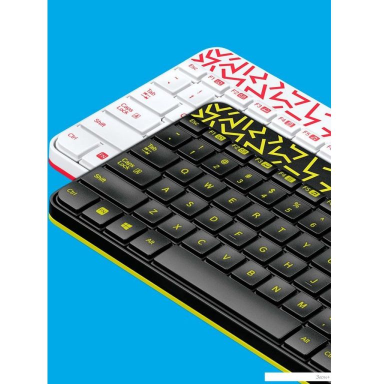 Офисный набор Logitech MK240 Nano 920-008198 (черный)