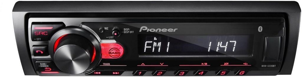 USB-магнитола Pioneer MVH-S235BT