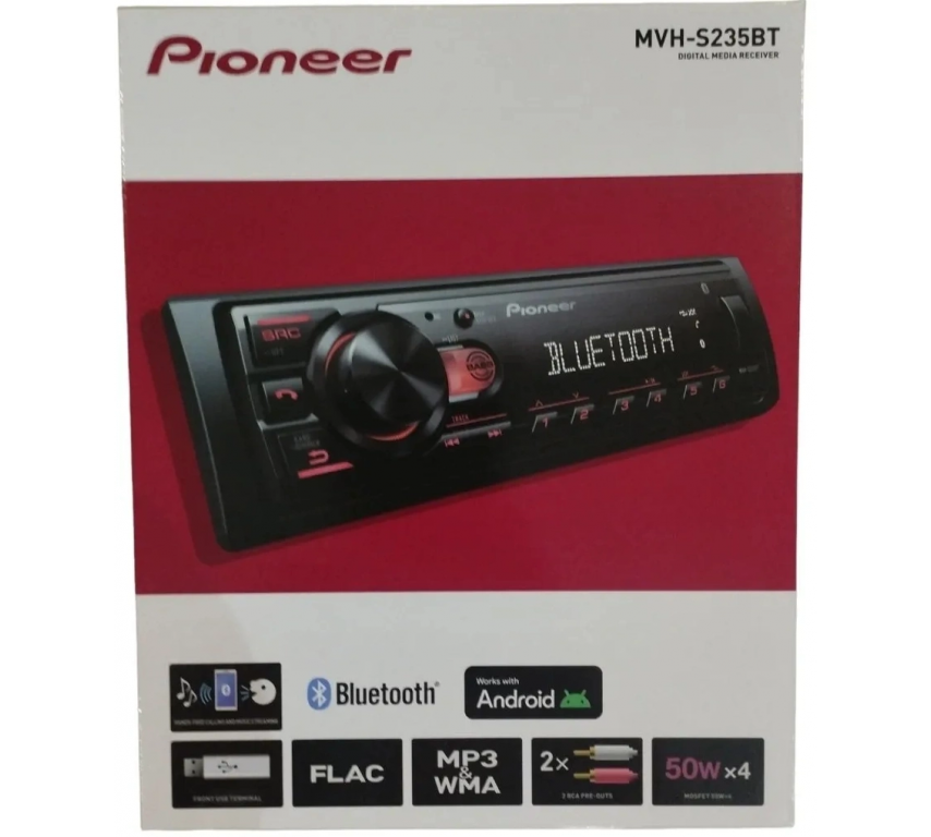 USB-магнитола Pioneer MVH-S235BT