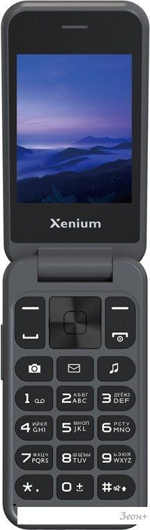 Телефон Xenium Xenium X680 (темно-серый)