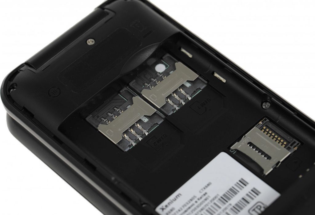 Телефон Xenium Xenium X680 (темно-серый)
