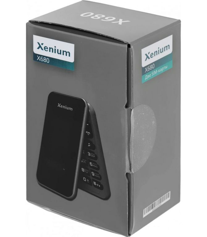 Телефон Xenium Xenium X680 (темно-серый)